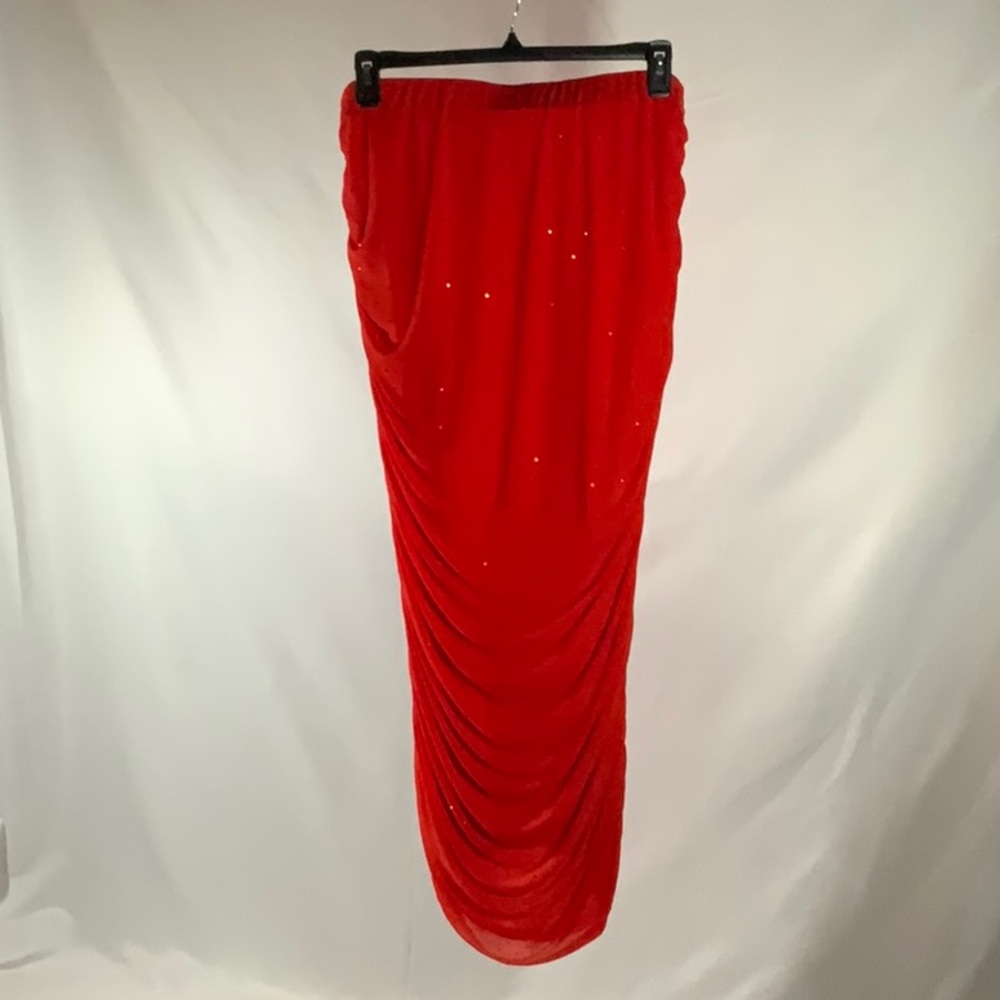 Red sleeveless dress by City Chic NWT